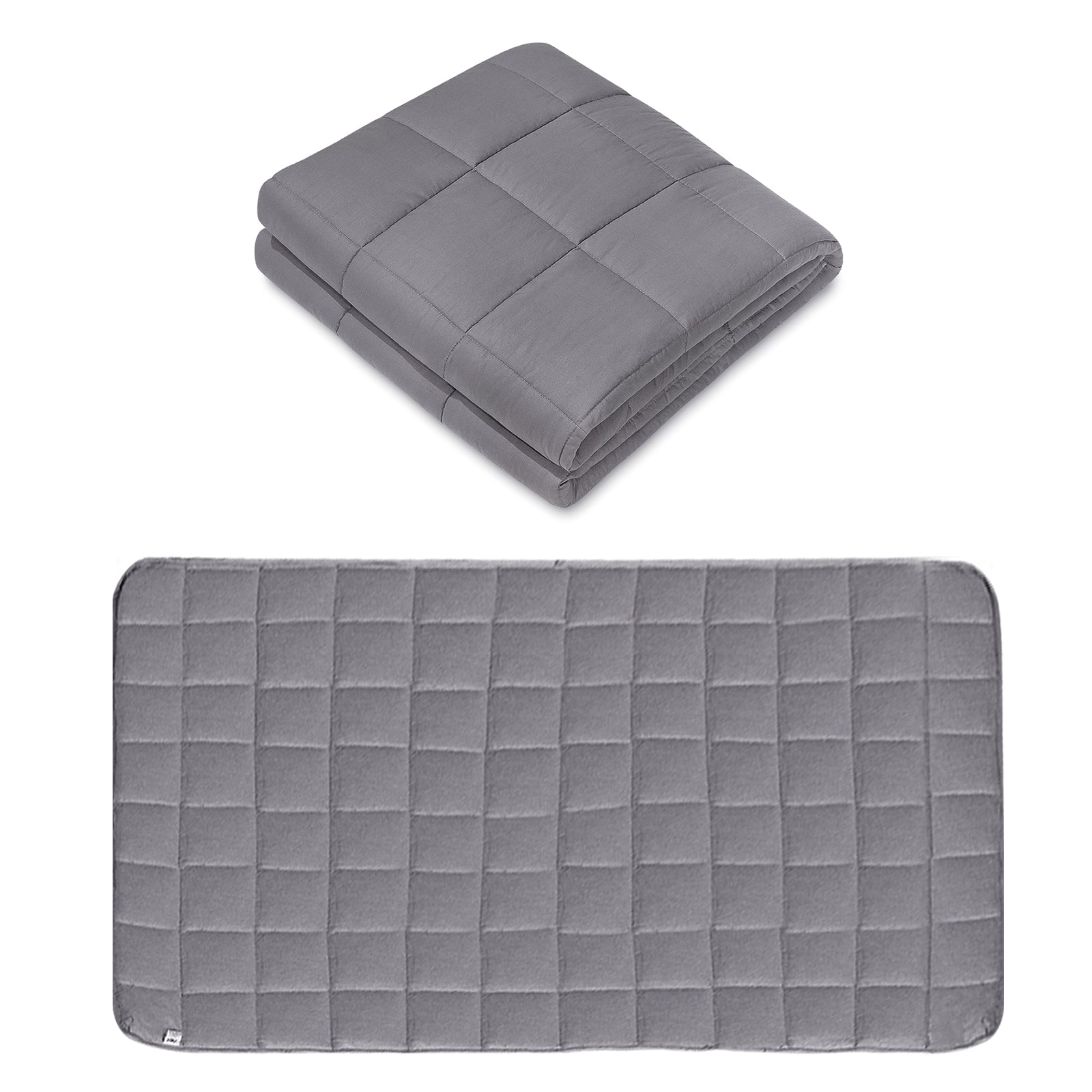 Adult Weighted Blanket Heavy Blanket, Dark Grey, Premium Heavy Blankets, Calm and Sleep, Premium Soft and Comfortable for Adult and Kids