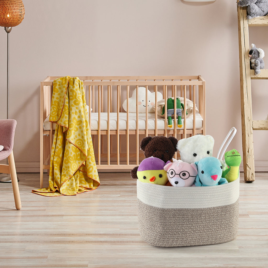 3 Pack Dirty Laundry Basket, Storage Cubes Baskets Bins Organizer, Woven Baskets, Cube Storage Organizer Bookcases Shelves, Storage Basket, Toy Box, Book Storage Basket, Snack Storage Basket,