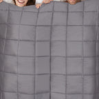 Adult Weighted Blanket Heavy Blanket, Dark Grey, Premium Heavy Blankets, Calm and Sleep, Premium Soft and Comfortable for Adult and Kids