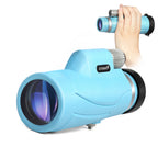 High-Performance 10x42 Monocular - Professional Grade Single-Eye Telescope for Stargazing and Wildlife Observation - Portable Outdoor Optics for Travel and Nature Viewing