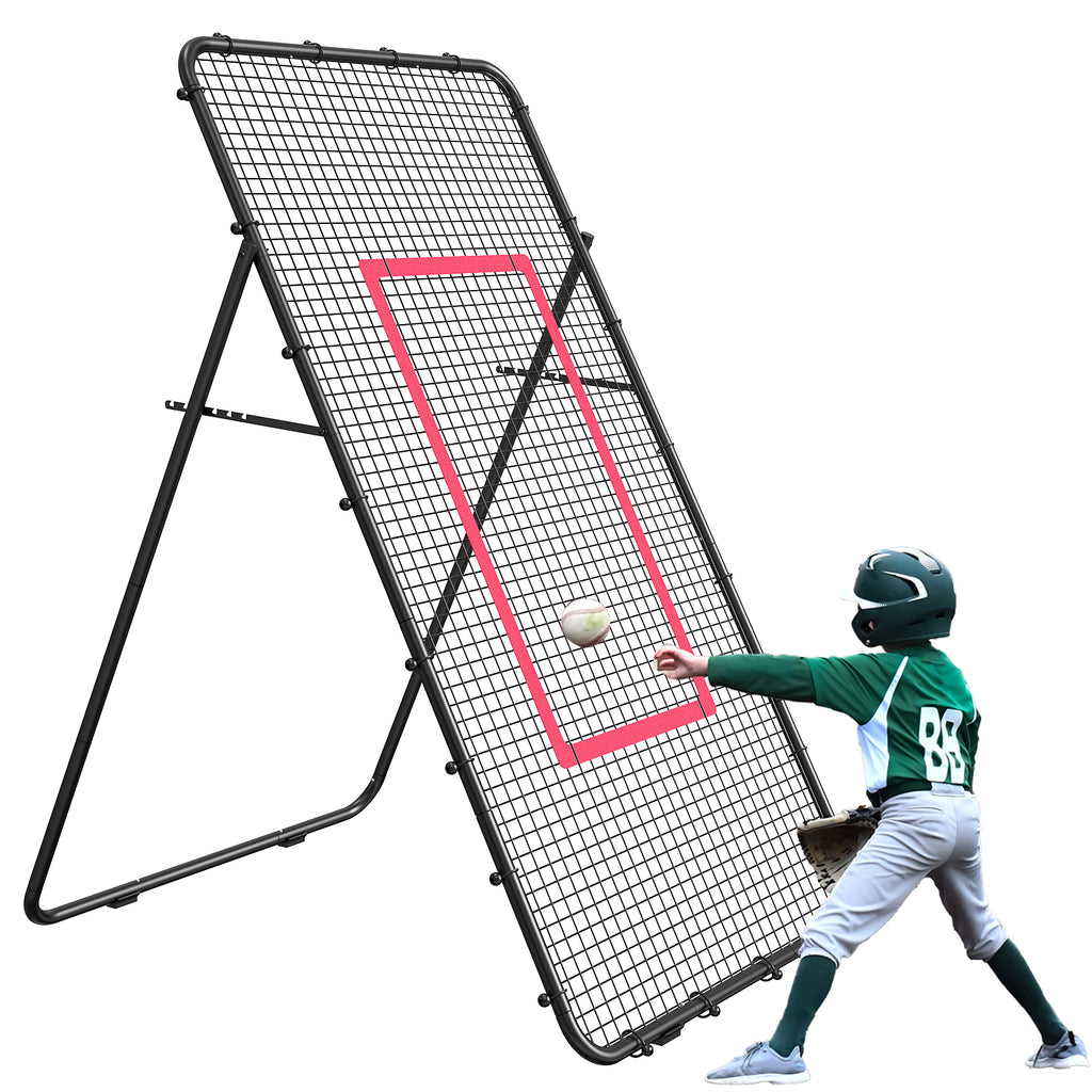 4ft Multi-Sport Rebounder | Adjustable Training Net for Volleyball, Baseball & Soccer