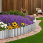 Flexible Corrugated Metal Garden Edging Border