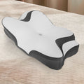 Memory Sleep Neck Pillow, Contoured Memory Sponge Pillow for Neck and Shoulder Support, Ergonomic Neck Pillow, Side Back Belly Sleep, Suitable for Side Sleepers, Back Sleepers and Belly Sleepers
