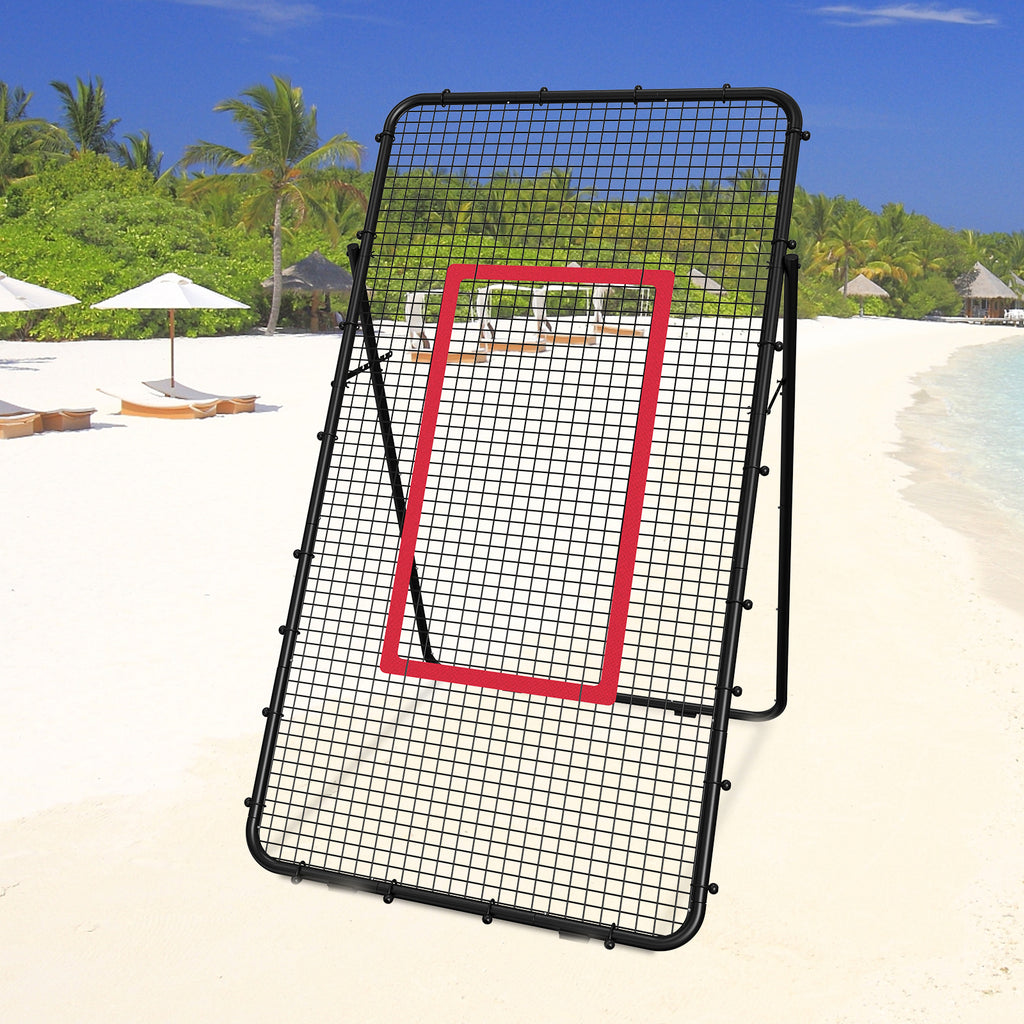 4ft Multi-Sport Rebounder | Adjustable Training Net for Volleyball, Baseball & Soccer