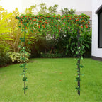 7FT Heavy Duty Garden Arch Trellis - Metal Arbor for Climbing Plants - Outdoor Archway for Wedding Ceremony & Party Decor