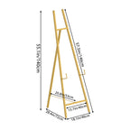 Adjustable Gold Easel Stand for Wedding Signs, Metal Poster Stand for Welcome Signs & Art Displays