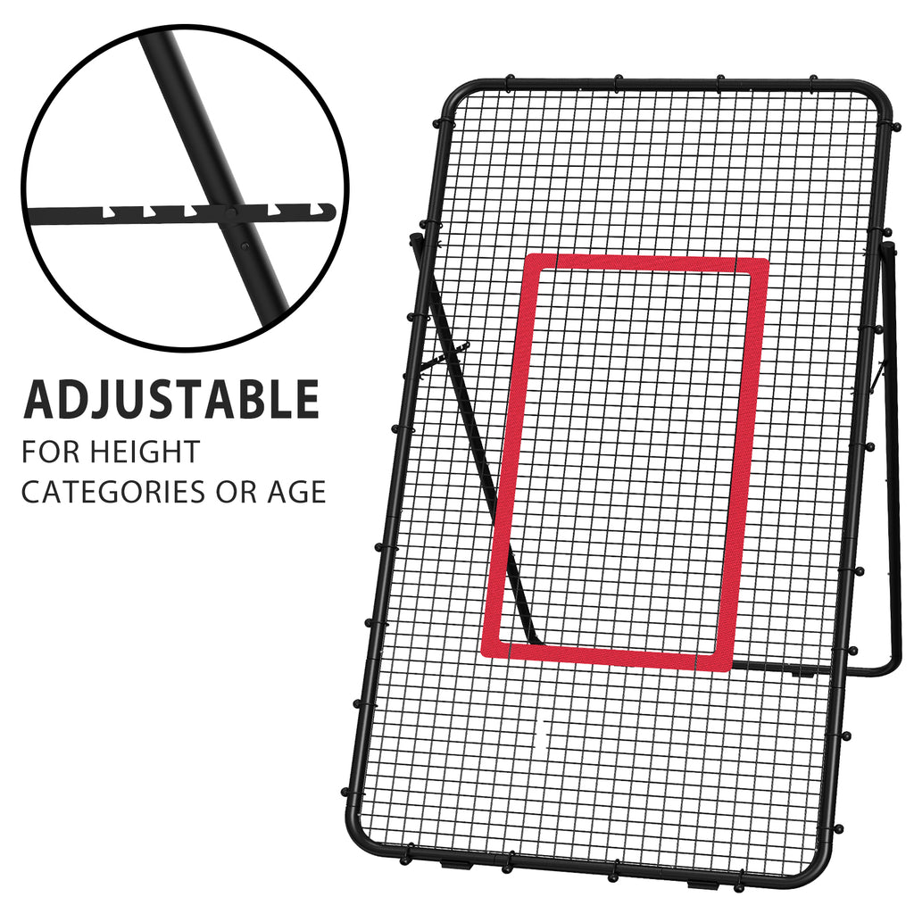 4ft Multi-Sport Rebounder | Adjustable Training Net for Volleyball, Baseball & Soccer