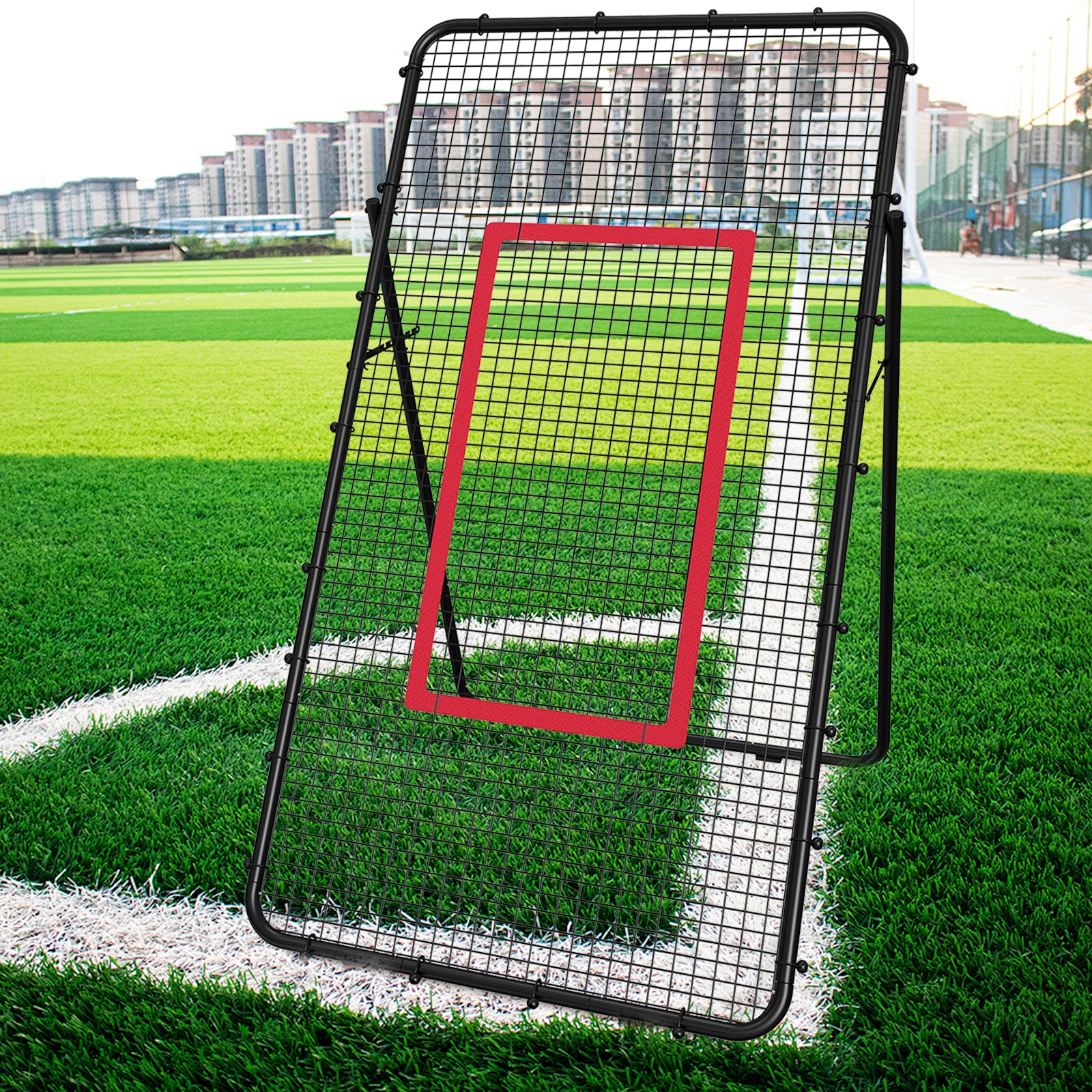 4ft Multi-Sport Rebounder | Adjustable Training Net for Volleyball, Baseball & Soccer