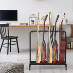 Multi-Guitar Display Rack Stand for 5 Electric or Acoustic Guitars