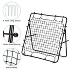 Multi-Sport Rebounder Net, Portable Pitchback Net for Baseball, Soccer & Volleyball