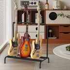 Multi-Guitar Display Rack Stand for 5 Electric or Acoustic Guitars