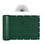 6'x50' Green Privacy Fence Screen, Commercial Windscreen with Copper Grommets for Garden & Yard