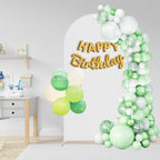 7. 3FT Wedding Balloon Arch Stand w/Spandex Arch Cover for Wedding Birthday Party