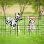 32-Pack Decorative Garden Fence 24in High - 22ft Total Length Rustproof Metal Landscape Border