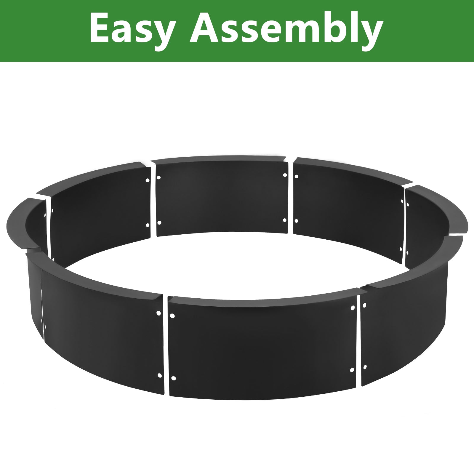 36-Inch Round Smokeless Fire Pit Ring Insert