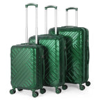 Luggage Hard shell Suitcase 3 Piece Set with TSA Lock Spinner Wheels 20/24/28in