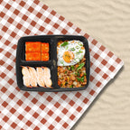 50-Pack 3-Compartment Meal Prep Containers - 38oz Reusable Plastic Bento Boxes - Portion Control Storage for Healthy Meals