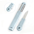 Versatile Triple-Action Stainless Steel Vegetable and Fruit Swivel Peeler Kitchen Tool
