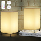 Touch Dimmable Night Light Bedside Lamp， Modern Nightstand Light for Bedroom and Dorm.