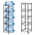5-Tier Vertical Water Organizer | Heavy-Duty Detachable 5-Gallon Jug Storage Rack