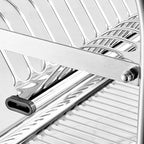 2-Tier Stainless Steel Dish Drying Rack with Drainboard, Space-Saving Kitchen Counter Organizer