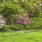 10 Pack Metal Decorative Garden Fencing, High-Grade Wire Border for Flower Beds & Landscaping