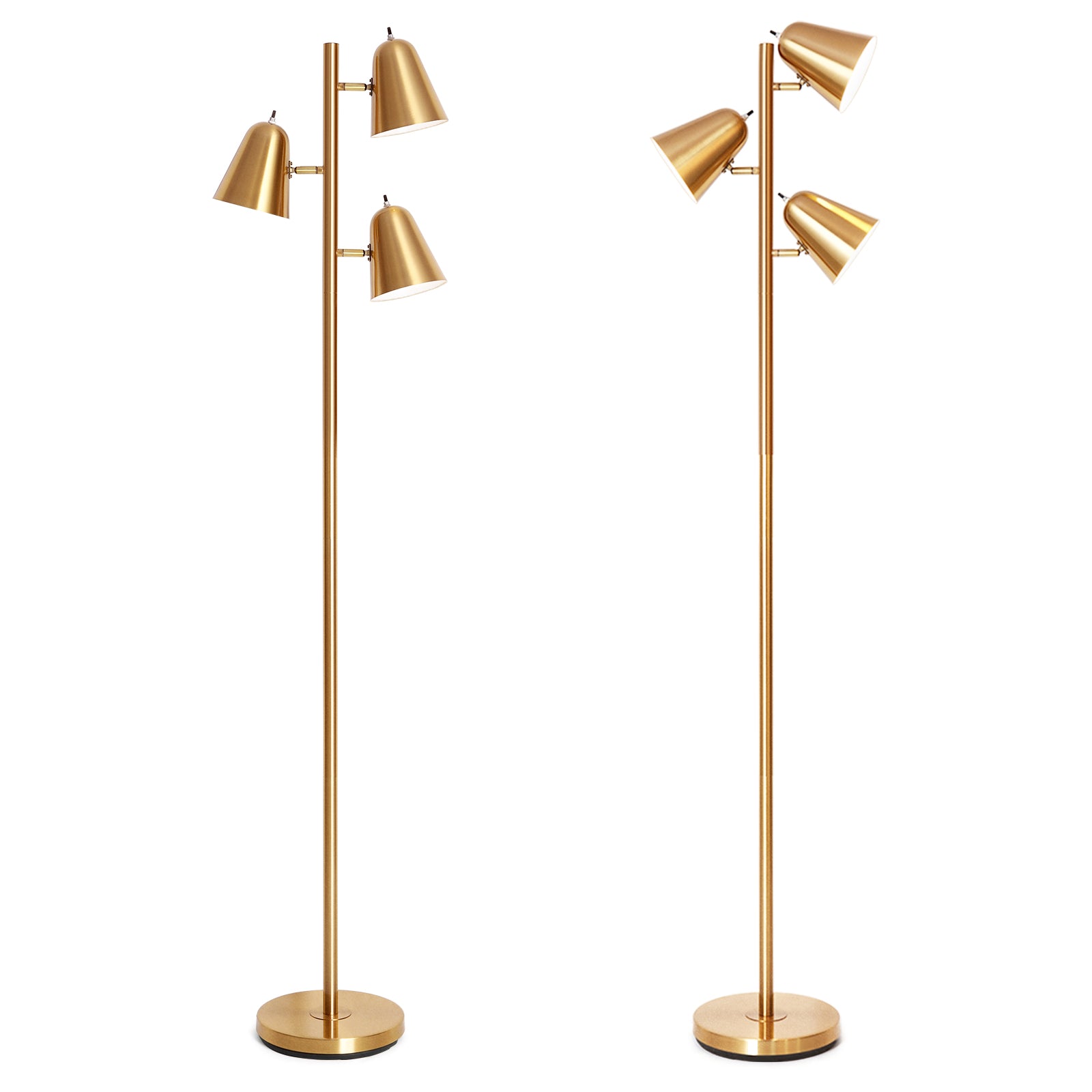 Tree Floor Lamp Standing Tall Pole Lamps for Living Room Bedroom Office Decors