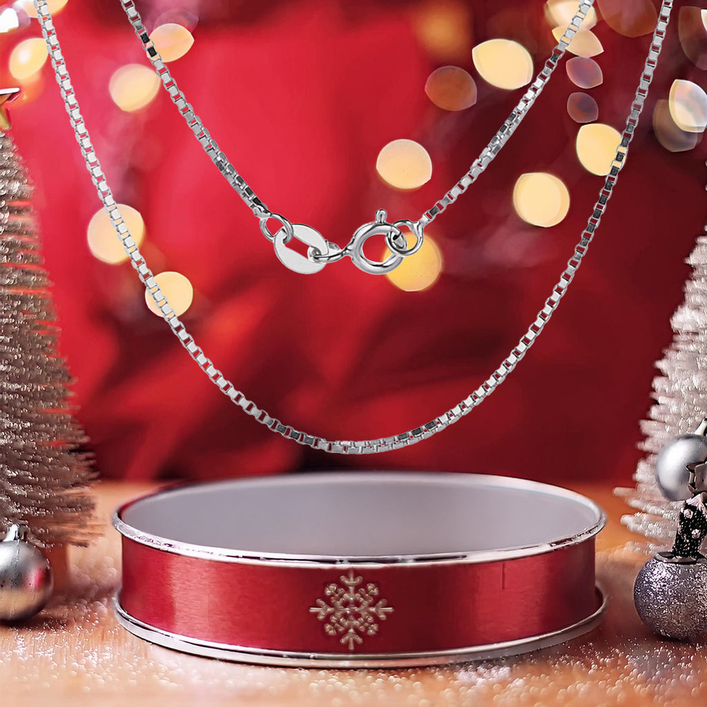 Elegant 925 Sterling Silver 1mm Rope Chain Necklace for Women, Dainty Italian Style Jewelry with Easy-to-Use Clasp and Polishing Cloth, Multiple Lengths Available