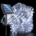 99 Feet 600 LED 8 Modes Solar String Lights Tube Lights Outdoor Fairy Lights with Solar Panel for Outdoor Indoor Home Decoration Garden Patio Parties