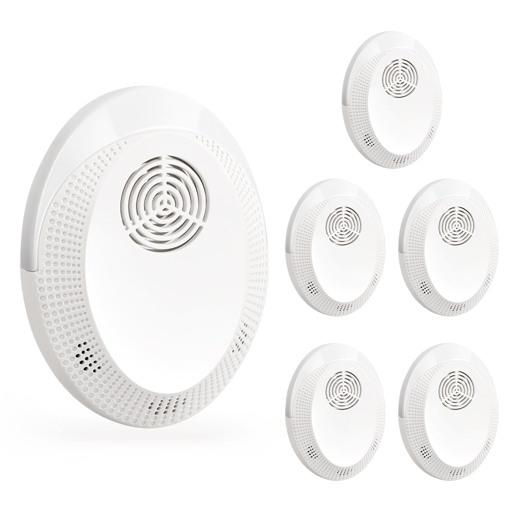 6 Pack Ultrasonic Mouse Repellent - Indoor Ultrasonic Pest Repeller for Mosquito, Mice, Rats, Roach, Rodent, Spider, Bug, Electronic Mosquito Repellent Ultrasonic Plug in for Indoor, House, Garage