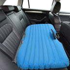 Inflatable Car Air Mattress - Portable Camping Bed for Back Seat - Universal SUV Travel Bed with 2 Pillows & Foot Pier Support