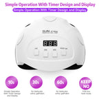 LED NAIL LAMP 90W- FASTER DRYING YOUR NAILS AND SAVE YOU MORE TIME! FOR HOME AND SOLON USE