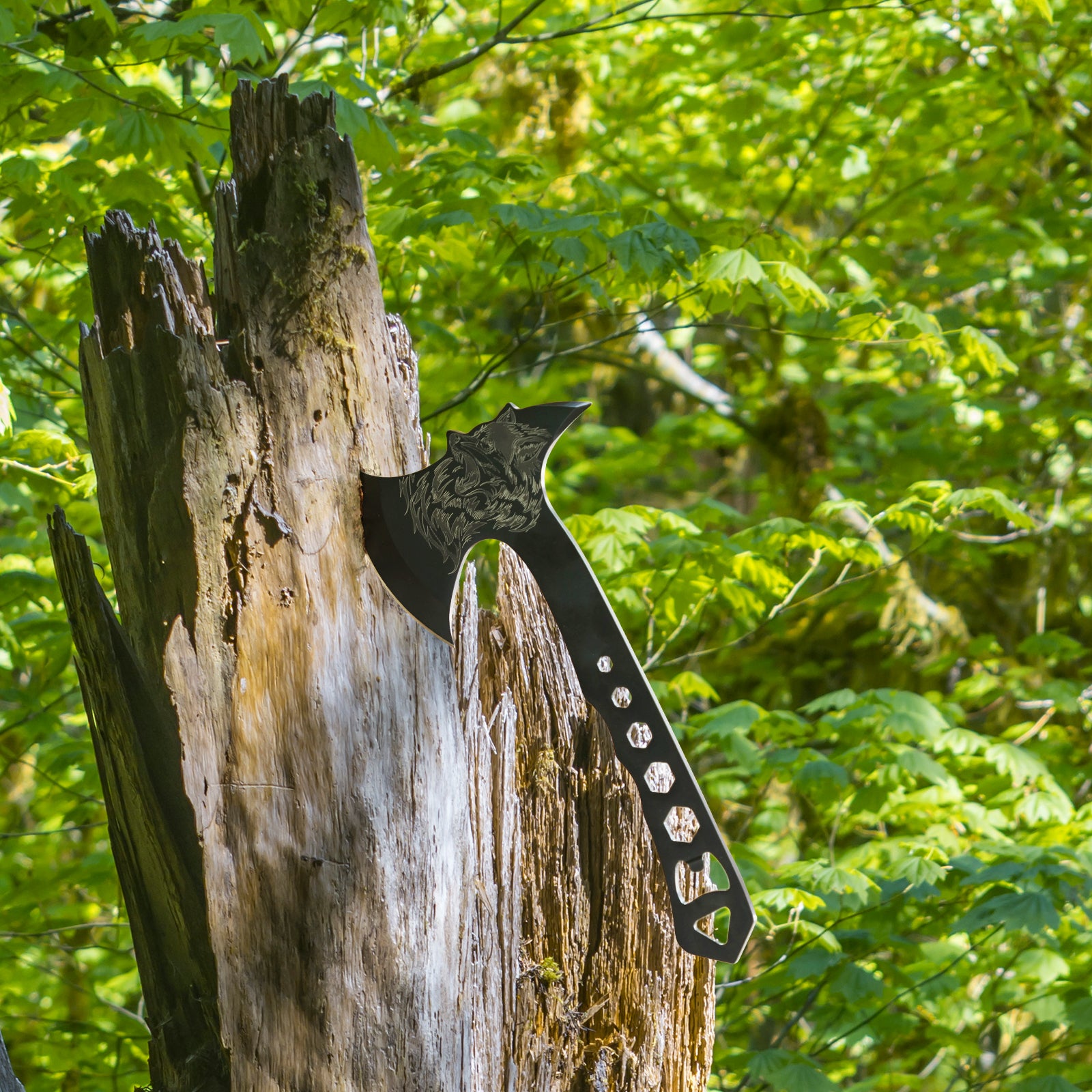 Precision Strike 3-Pack Throwing Axe & Tomahawk Set | 10" Competition-Grade Throwing Hatchets with Integrated Bottle Opener