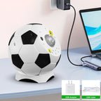 Soccer star light. HD nebula star projector. Galaxy light projector. Ambient light.