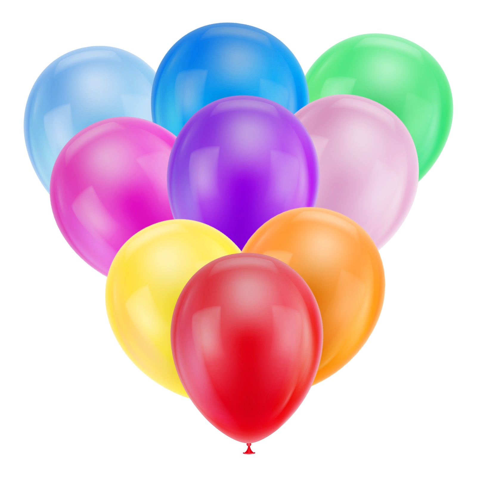 100pcs Colorful Latex Balloon 10 inch Wedding Birthday Bachelorette Party Decor