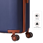 3pcs Hard Shell Luggage Suitcase Set, Carry On Trolley Case With TSA Lock