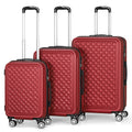 Luggage 3 Piece Set Suitcase Spinner Hardshell Lightweight TSA Lock 20/24/28 inch