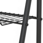 4-Tier Metal Ladder Plant Stand - Decorative Indoor/Outdoor Flower Holder & Display Shelf for Succulents