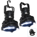 Dual-Purpose Portable Outdoor Fan and Lantern Set, 2-Piece Multi-Functional Tent Lighting and Cooling System for Emergency Preparedness and Camping