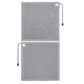 Portable USB Heated Seat Pad 17.7"x17.3", Soft Velvet Electric Heating Mat, Car Office Home Universal Warm Heating Cushion with Stitched Border