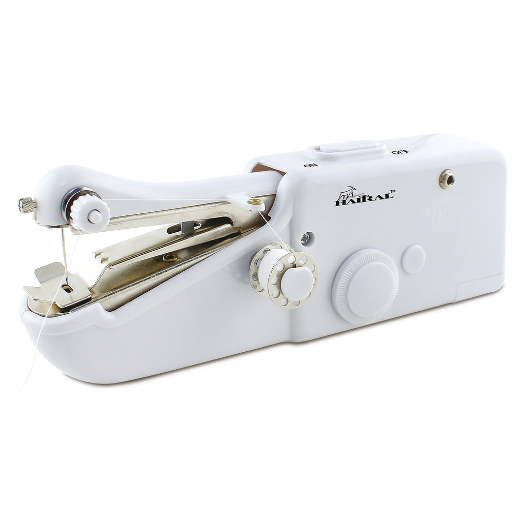 Mini Handheld Portable Sewing Machine - Compact Cordless Design for Quick Fabric Repairs, Travel Home Emergency Stitching Tool with Easy Operation
