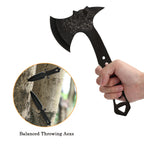 Precision Strike 3-Pack Throwing Axe & Tomahawk Set | 10" Competition-Grade Throwing Hatchets with Integrated Bottle Opener