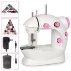 Mini Portable Electric Sewing Machine - Dual-Speed Lightweight Handheld Sewing Tool - Beginner-Friendly Kit
