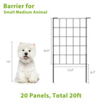 10/20/35 Pack Metal Decorative Garden Fencing, High-Grade Wire Border for Flower Beds & Landscaping