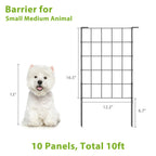 10/20/35 Pack Metal Decorative Garden Fencing, High-Grade Wire Border for Flower Beds & Landscaping