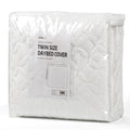 Versatile White Slipcover for Sofas and Beds - Essential Home Linen