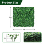12-Pack Artificial Grass Wall Panels - 20inchx20inch Faux Hedge Greenery Backdrop for Home Decor & Events