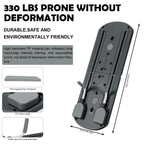 Foldable Multi-Function Pilates Board, 350LB Capacity Home Workout Platform with Resistance Bands, Non-Slip Fitness Equipment for Full Body Strength Training