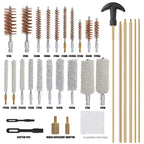 Universal Firearm Maintenance Set - Versatile Brush Collection for Rifles, Pistols, and Shotguns with Portable Storage Case