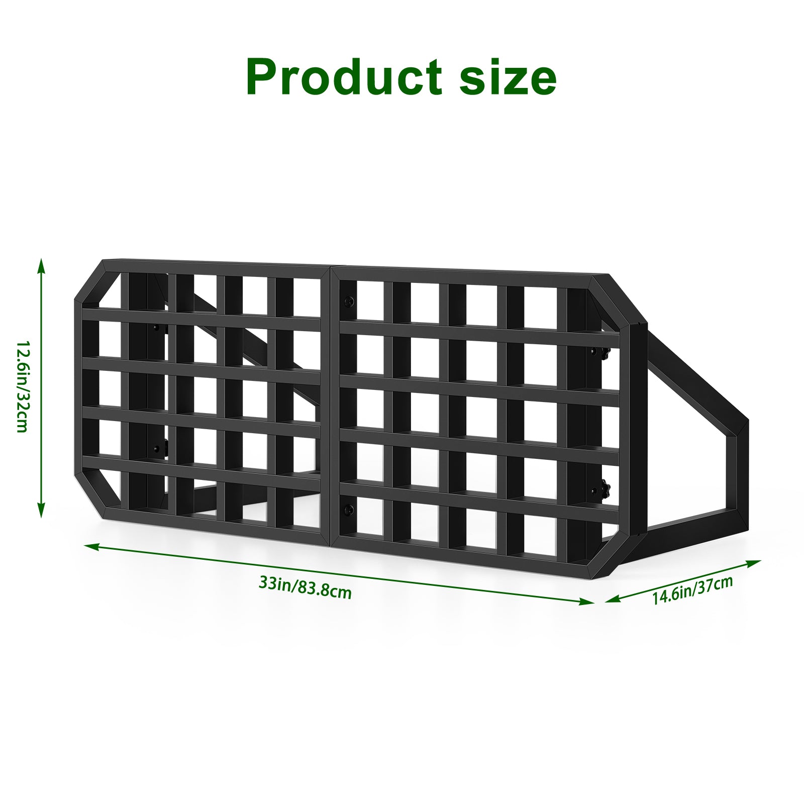 Portable Soccer Rebounder Board with Adjustable Angles Foldable Wall Kick for Control Soccer Back Trainer Soccer Training Equipment for Passing, Shooting, Ball Control, Agility & Reflex Skill Drills,Black